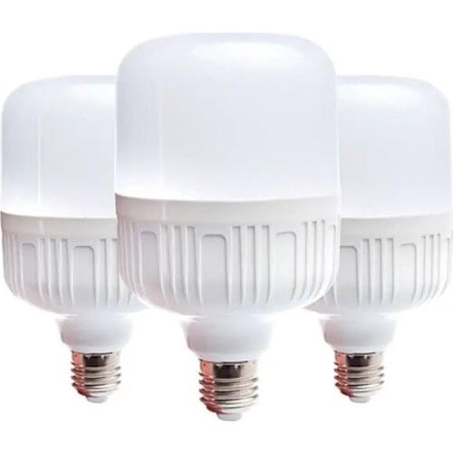 LED Bulb E27 B22 10W 20W 30W 40W 60W 80W 120W 150W 200W White Lamp 220V Bomlillas Ampoule Blub For Indoor Home Kitchen Lighting