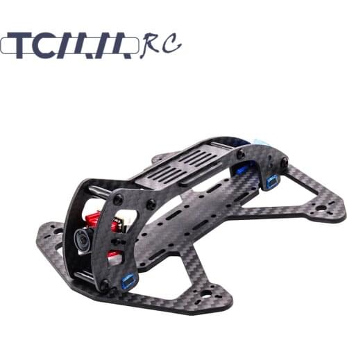 TCMMRC FPV Frame Caterpillar 140 140mm Wheelbase 3 Inch Carbon Fiber Frame Kit FPV RC Drone