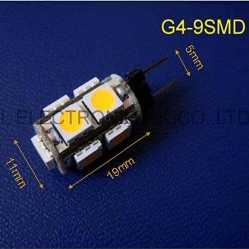 High quality DC12V G4 led Crystal lights G4 Led decorative light 12Vdc G4 led lamps GU4 LED lights 12v free shipping 5pcs/lot