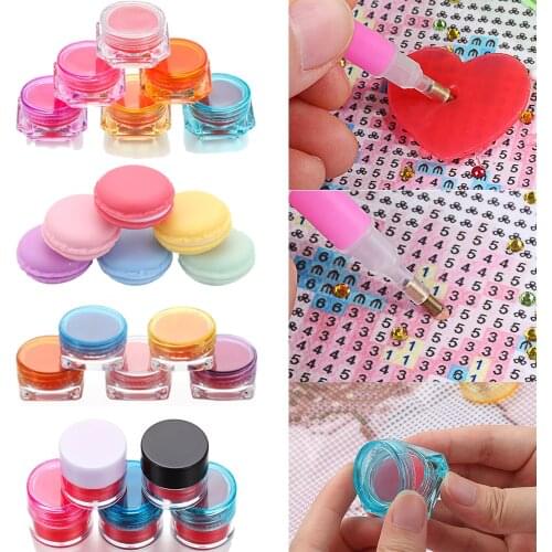1/4/6PCS DIY Diamond Painting Glue Clay Embroidery Cross Stitch Point Drill Pen Drilling Mud Nail Art Tools DIY Craft Supplies