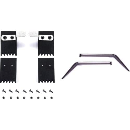 2 Set Car Part: 1 Set Rubber Front And Rear Fenders Mud Flaps & 1 Set Window Sun Visor Wind Rain Shield Deflector Set