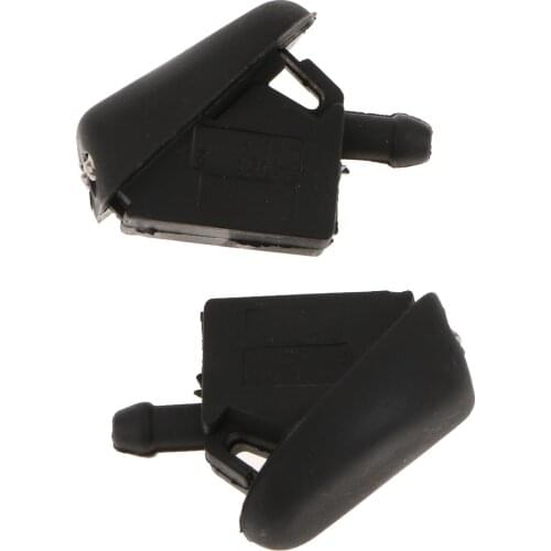 2x1 Pair Windshield Washer Fluid Spray Jet Nozzle for Ford Focus Mondeo S-MAX