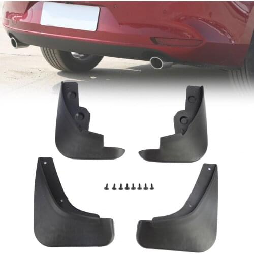 4Pcs LB-SY-513 Car Fenders Wear-resistant Mud Flaps Mudguards Splash Guards for Mazda 3 Детали экстерьера nissan juke Mudguards