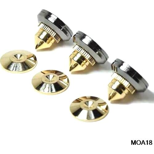 4PCS Speakers Stand Foot Spikes Mount Loudspeaker Box Nails Pads Shockproof Household items