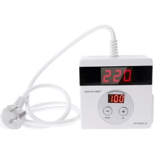 4000W SCR Electronic Voltage Regulator LED Digital AC 220V Temperature Speed Adjust Controller Dimming Dimmer Thermostat