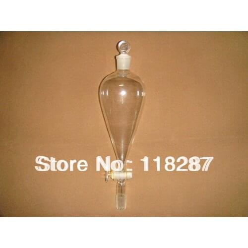 500mL Separatory funnel, with glass stopcock,24/29 joint,lab glassware