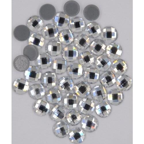 AAAA+Best Quality 6mm Crystal Clear Round DMC Hot Fix Rhinestone More Shiny Super Bright Hotfix Iron On Stones