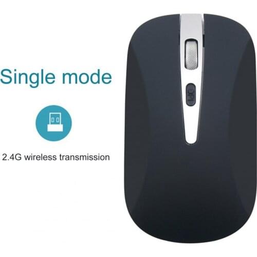 WL168 Mouse Bluetooth 5.2 High Performance Rechargeable Mute Portable Wireless Mouse Long Service Life for Travel