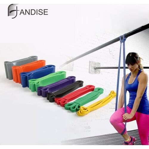 208Cm Fitness Pull Up Assist Bands Rubber Bands Heavy Duty Resistance Band Yoga Elastic Bands Loop Expander for Workout Sports