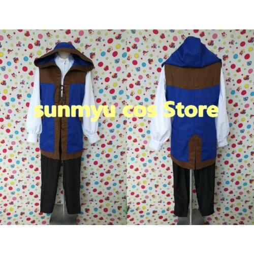 Kishiryu Sentai Ryusoulger Melto Blue Cosplay Costume,Custom Size Halloween