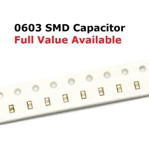 200PCS 0603 226 16V 475Z 475K 475M 106M 106K 106Z 226K 226M 226Z SMD capacitor 4.7UF 475 50V / 10UF 106 16V 22UF X7R capacitance