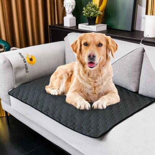 Washable pet urine pad Reusable Diapers Three-layer waterproof Absorbency Diaper Sleeping Bed for Small Dog Puppy Absorbent Mat