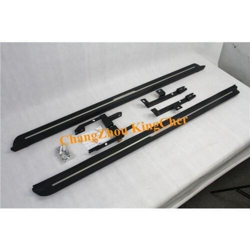 New design!! Aluminium running board side step car accessories for Audi Q7 2006 2007 2008 2009 2010 2011 2012 2013 2014 2015