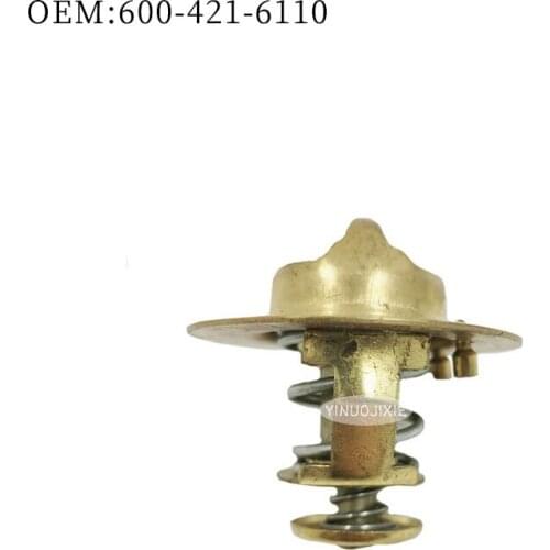 For S6D95 PC200-5 engine thermostat temperature regulator OE:600-421-6110 6004216110