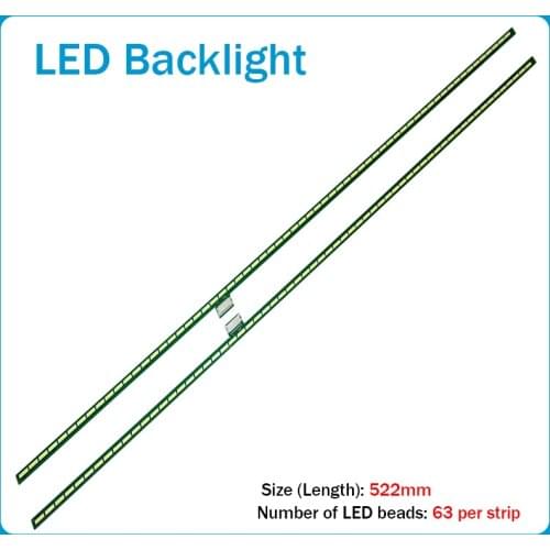LED Backlight strip 63 lamp For LG 47LM6600 LED47X8100PDE 47E800A 47'' TV 6920L-0001C 6922L-0021A LC470EUG PE F1 LC470EUH