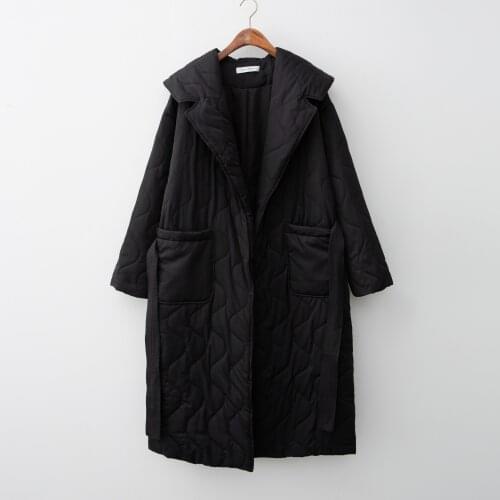 2021 Autumn Winter Fashion Women Plaid Puffer Coat oversized Maxi Robe Long parka Casual outerwear