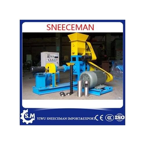 60-80kg/h high efficiency new condition fish food machine extrusion machine floating fish feed pellet machine mill with CE