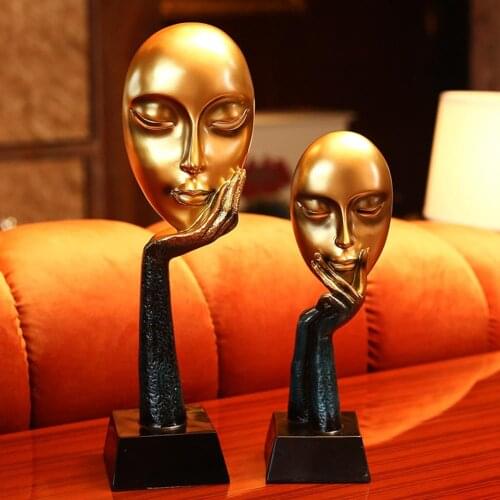 Abstract Human Face Model Home Hallway Living Room Desktop Decor Birthday Gift Abstract Human Face Model