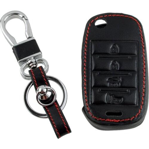 Car Remote Key Chain 4 Buttons Cover Shell Holder Case Bag Fit for KIA Forte RIO Optima Sorento Carens Soul Sportage 2014