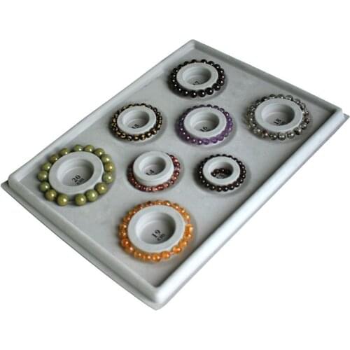 DIY Bracelet Necklace Measuring Tool Board Bead In Gray Plate Design Jewelry