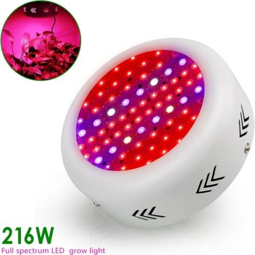 216W Full Spectrum LED Grow Light UFO plant phyto lamp For hydroponics vegs flowering indoor plants seedlings growth