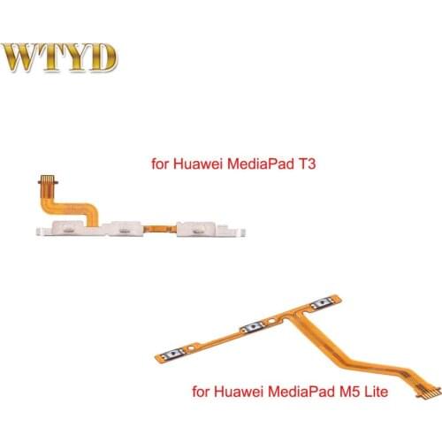 Power Button & Volume Button Flex Cable for Huawei MediaPad T3 / MediaPad M5 Lite Power Key Volume Key Replacement Part