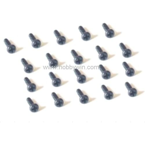 HBX part 24101 Washer Head Self Tapping Screws 2*6mm 20pcs for Haiboxing 1/24 RC Model Buggy Car Off-Road Truck