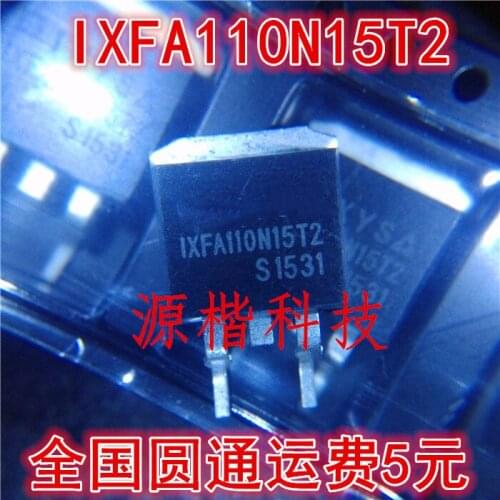 10PCS IXFA110N15T2 150V110A TO-263 100% New&original