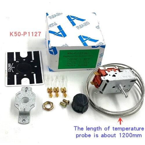 K50-p1127 temperature controller freezer temperature controller refrigerator temperature controller thermostat switch brand new
