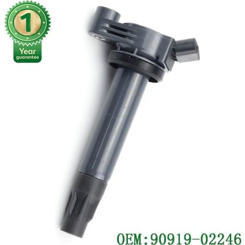 6x ignition coil 90080-19025 9008019025 90919-02246 9091902246 For TOYOTA CAMRY HARRIER KLUGER Sienna For LEXUS ES330 RX330