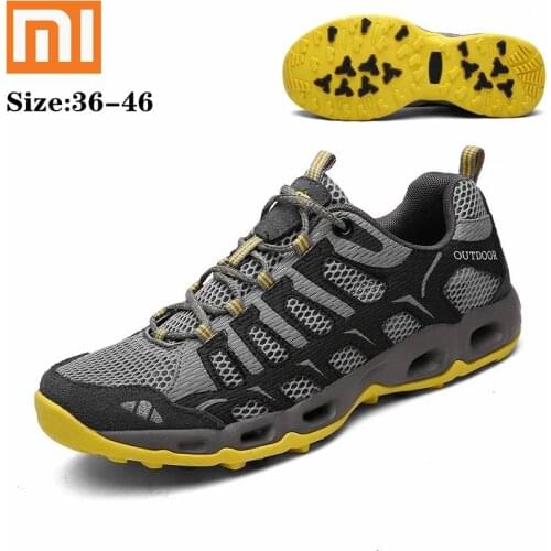 Xiaomi Men Sneakers Fashion Spring Outdoor Women Running Shoes Men Casual MenS Shoes Comfortable Mesh Shoes For Men Size 39-46