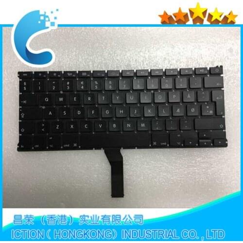 Brand New A1466 A1369 Danish Denmark Keyboard for Macbook Air 13" A1466 A1369 Danish Denmark Keyboard 2011 2013 2014 2015 Years