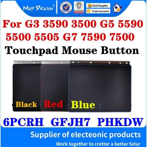 New Original 06PCRH 6PCRH GFJH7 PHKDW For Dell G3 3590 3500 G5 5590 5500 5505 G7 7590 7500 Gaming Laptop Touchpad Mouse Button