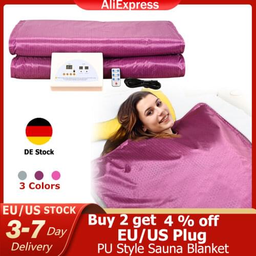 Sauna Blanket Body Shaper Professional Blankets Detox Therapy Anti Ageing Beauty Machine US Plug 110V