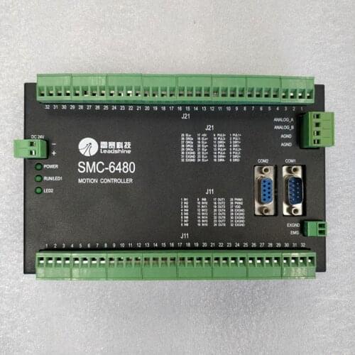 Original Leadshine motion control card SMC6480 V1.2 version 4-axis Standalone Motion Controller drive motion control CNC system