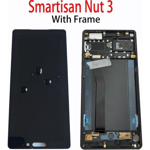ORIGINAL For Smartisan Nut 3 LCD Display Touch Screen Digitizer with Frame OC105 Display LCD Repair Replacement with tools