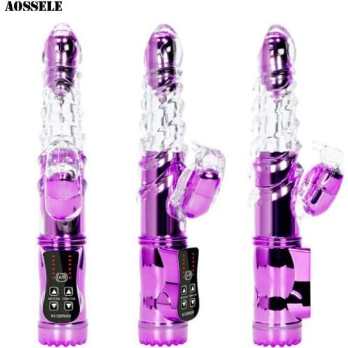 Multiple Speed Rabbit Vibrators G-Spot Vibrator Clitoris Stimulator Masturbation AV Magic Wand Sex Toy For Women Sex Machine