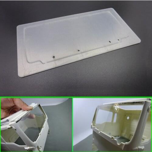 Replacement Parts for Front Windshield for 1/14 Tamiya RC Truck Trailer tipper MAN TGX Car Diy Parts