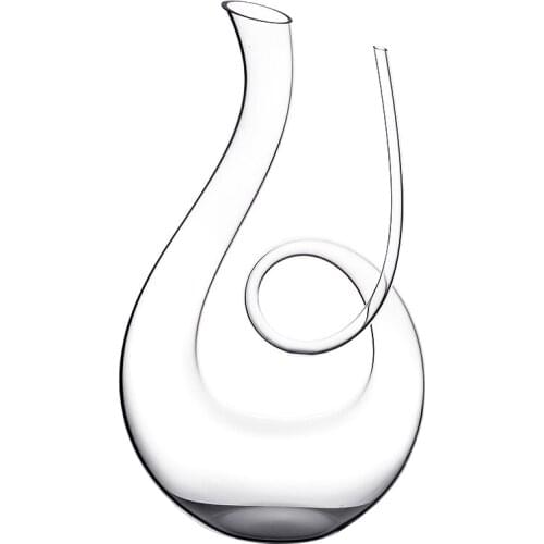 Sparkling 1580ml Lead-free Crystal Glass Swan Grape and Red Wine Decanter Aerator and Pourer Flask Barware Craft Accessories