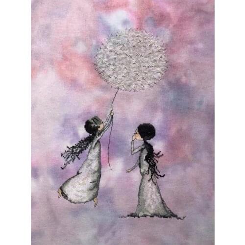 2020 Top Quality Embroidery Dandelions Cross Stitch Chart with 100% Cotton Flosses & Free Shipping for Home Wall Decor