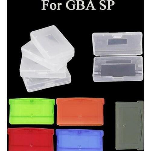 5 pcs Plastic Game Cartridge Cases Storage Box Protector Cover Replacement Shell For Nintendo for GameBoy Advance GBA SP