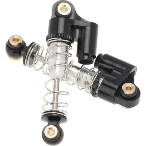 Aluminum Alloy Shock Absorbers Spring Shock Absorbers Set for 1/24 Axial SCX24 90081 RC Model Car Upgrade Parts