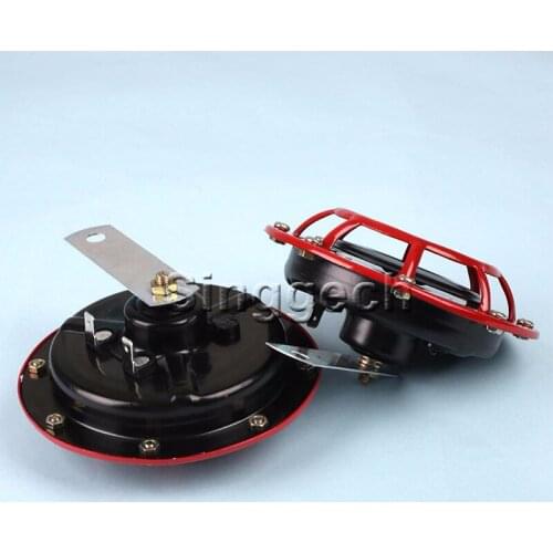 Atreus Car Accessories Red Electric Blast Tone Horn Kit For Jeep Renegade Wrangler JK Volvo XC90 XC60 S90 S60 V70 S40 V40 V70