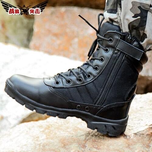 War Wolf Assault Autumn 07 Combat Boots Special Forces Land Tactical Training Boots Light Combat Boots Mens Tactical Boots