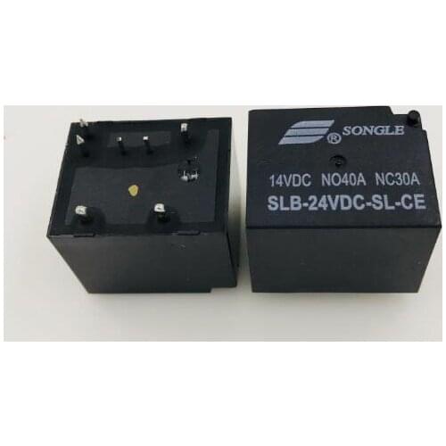 HOT NEW auto car 24V relay SLB-24VDC-SL-CE SLB-DC24V-SL-CE SLB24VDCSLCE 24VDC DC24V 24V 40A 7PIN