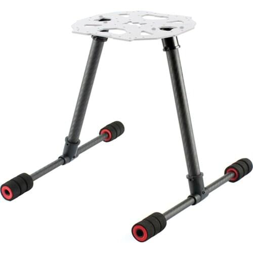 JMT Carbon Fiber Tall Landing Gear Skid T Type Quick Install for FPV Wheelbase 700MM RC Quadcopter Drone S550 X650 S680