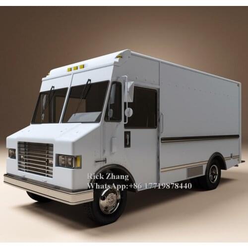 Hot Popular Mobile Street Ice Cream Truck Fast Freezer Carts Used Car Van Food Trailers with Different Colors for Choice