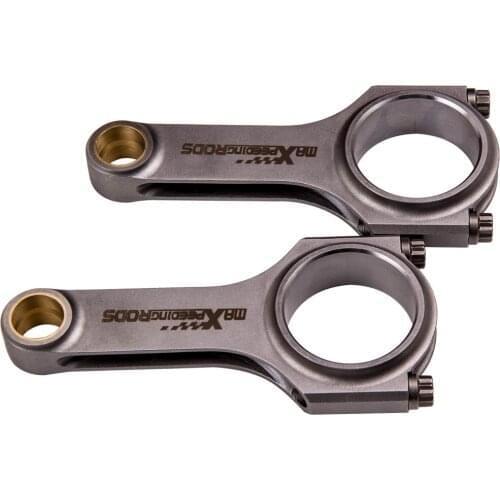 4340 Connecting Rods for Fiat 500 Old Model 124mm Bielle Conrods TüV Certification ARP 2000 Bolts