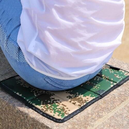 Camping Folding Seat Cushion Moisture-proof Sit Pads Mat 600D Oxford Cloth 8 Fold Cushion Pad For Camping Accessories