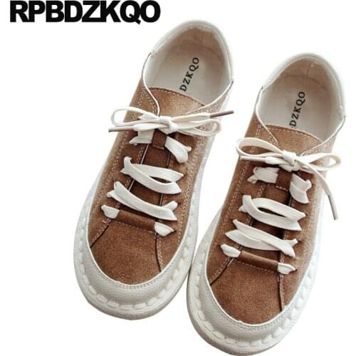 Vintage Japanese Flats Round Toe Walking Wide Fit Shoes Ladies Chinese Lace Up School Retro China Shallow Women Designer Winter